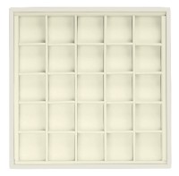 414240 Display tray,  no inserts,  25 cells (cell size 36х37)