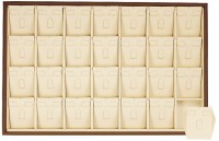 411351 Display tray for 28 sets / Angled inserts with wings