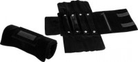 211731 Jewelry carrying roll,  black flock (rings+earrings)