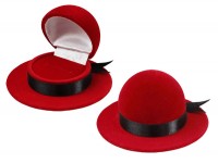 42201 Flocked case,  hat,  series Romance