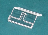 451035 Angled stand for a ring,  with a clip