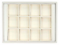 412228 Display tray,  no inserts,  12 cells (cell size 40х46)