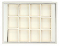 412228 Display tray, no inserts, 12 cells (cell size 40х46)
