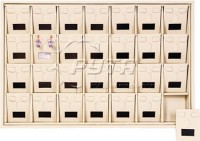 411311 Display tray for 28 sets / Angled inserts