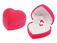 40701 Case flocked handbag is heart, a series of Romance