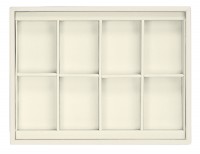 412218 Display tray,  no inserts,  8 cells (cell size 47х65)