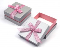 91230 Cardboard box with a ribbon on the lid. Happy garden collection, 84x84