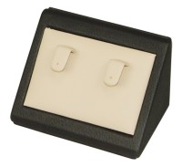 431193 Angled stand for earrings,  with 2 clips and insert