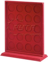 411703 Upstanding display tray for 20 coins (d-46 mm),  sliding lid